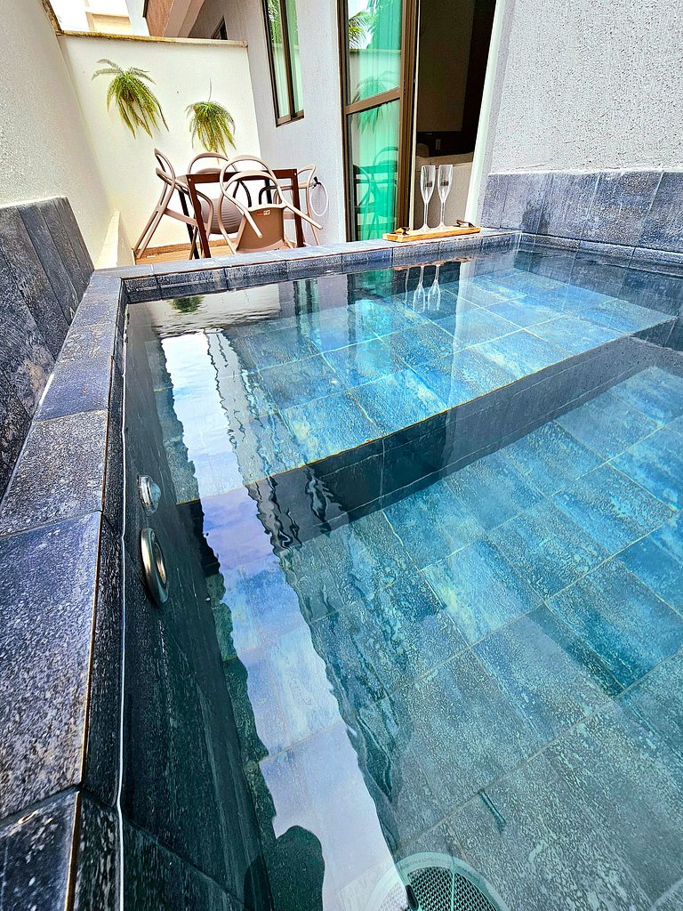 Piscina privativa mais charmosa no centro de Porto