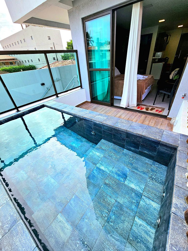 Piscina privativa mais estilosa do centro de Porto