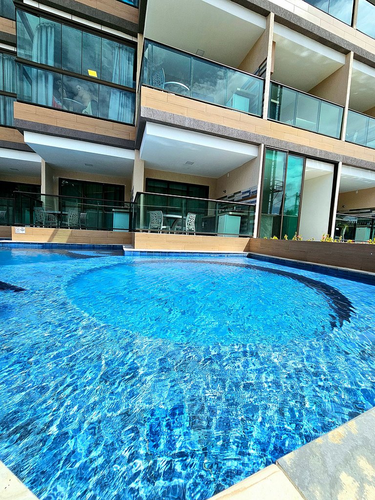 Conforto e estilo Praia do Cupe no Tangaroa #206