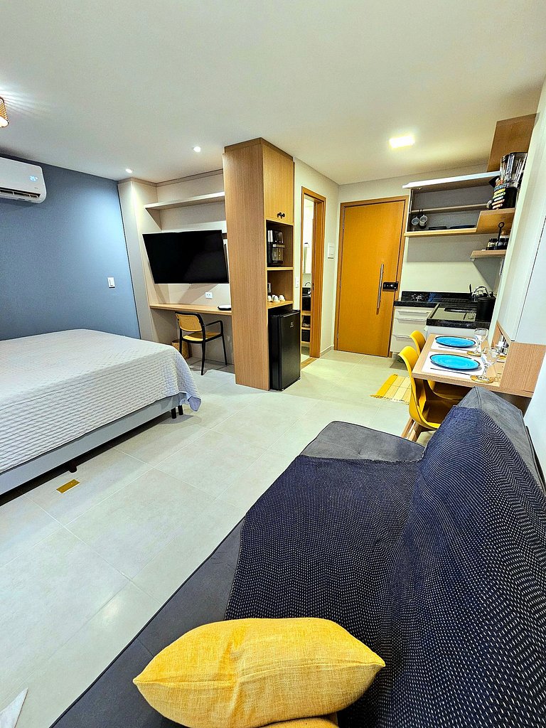 Moderno e Luxuoso Studio no Centro de Porto