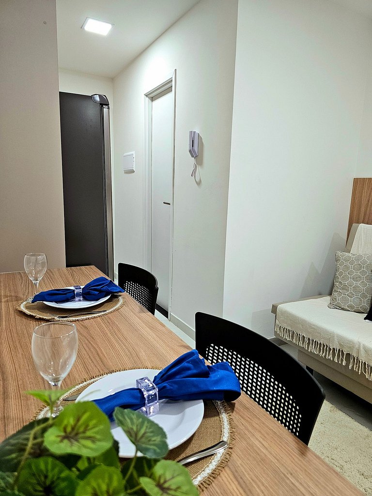 Moderno e aconchegante flat no centro de Porto