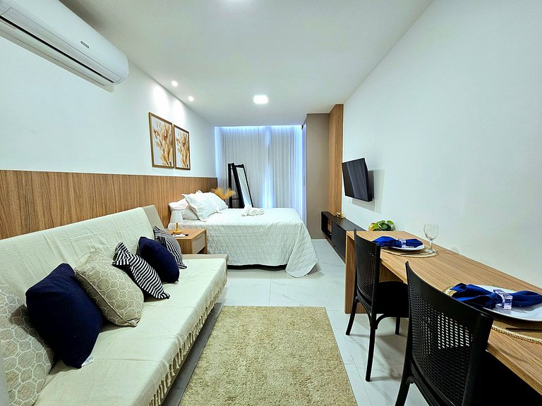 Moderno e aconchegante flat no centro de Porto