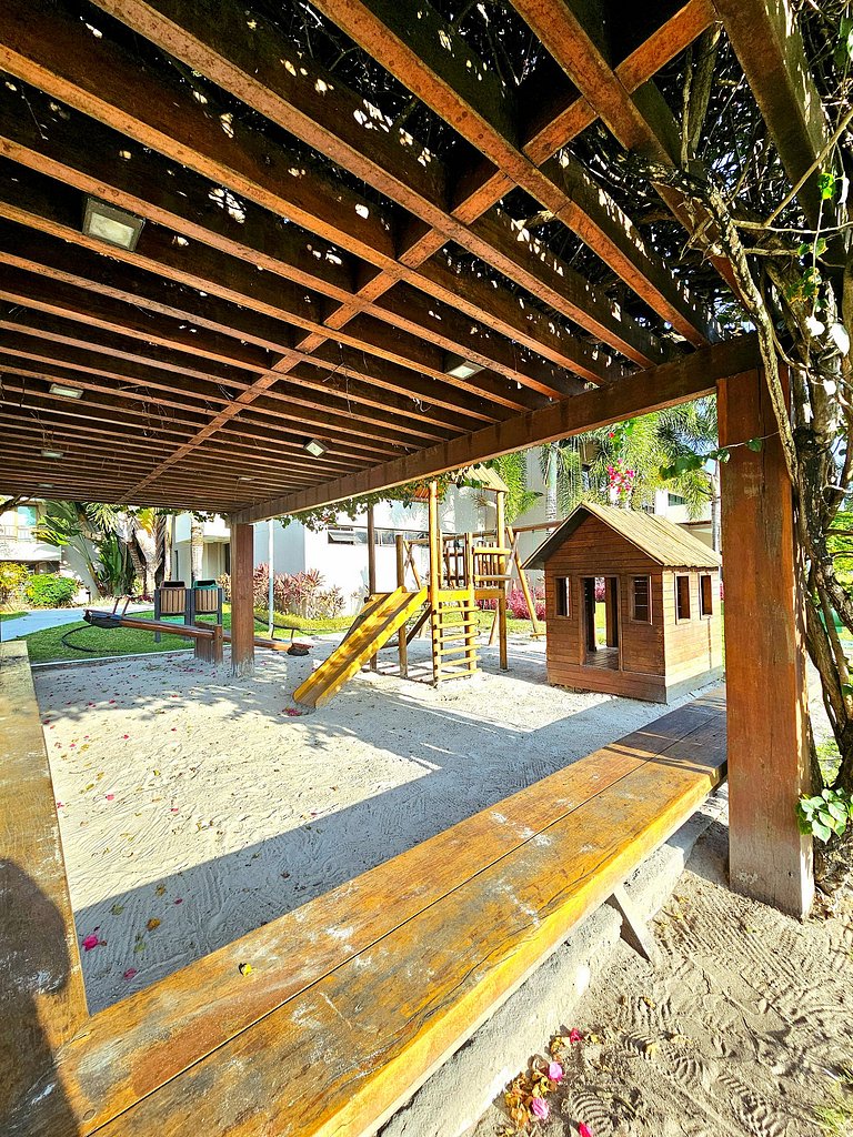 Luxuoso térreo 3q à Beira-mar no Cupe - Ecolife