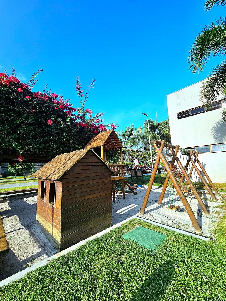 Luxuoso térreo 3q à Beira-mar no Cupe - Ecolife