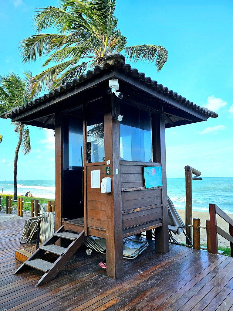 Luxuoso térreo 3q à Beira-mar no Cupe - Ecolife