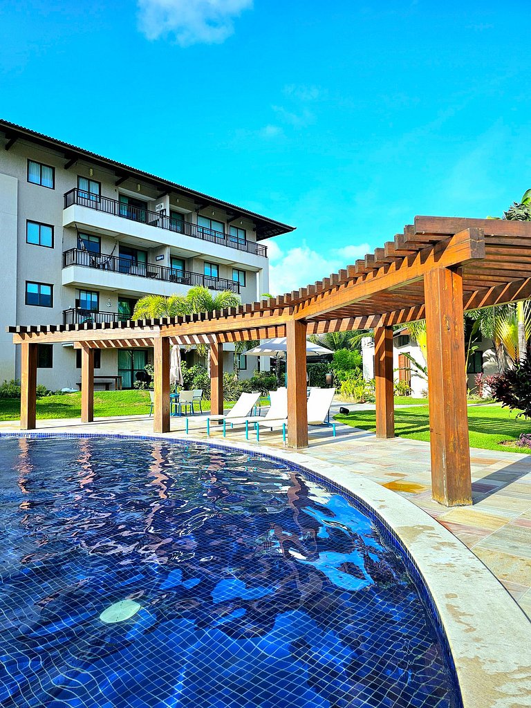 Luxuoso térreo 3q à Beira-mar no Cupe - Ecolife