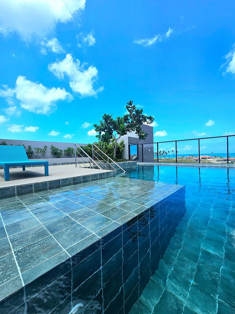 Estilo e Luxo com piscina privativa no Cupe #102