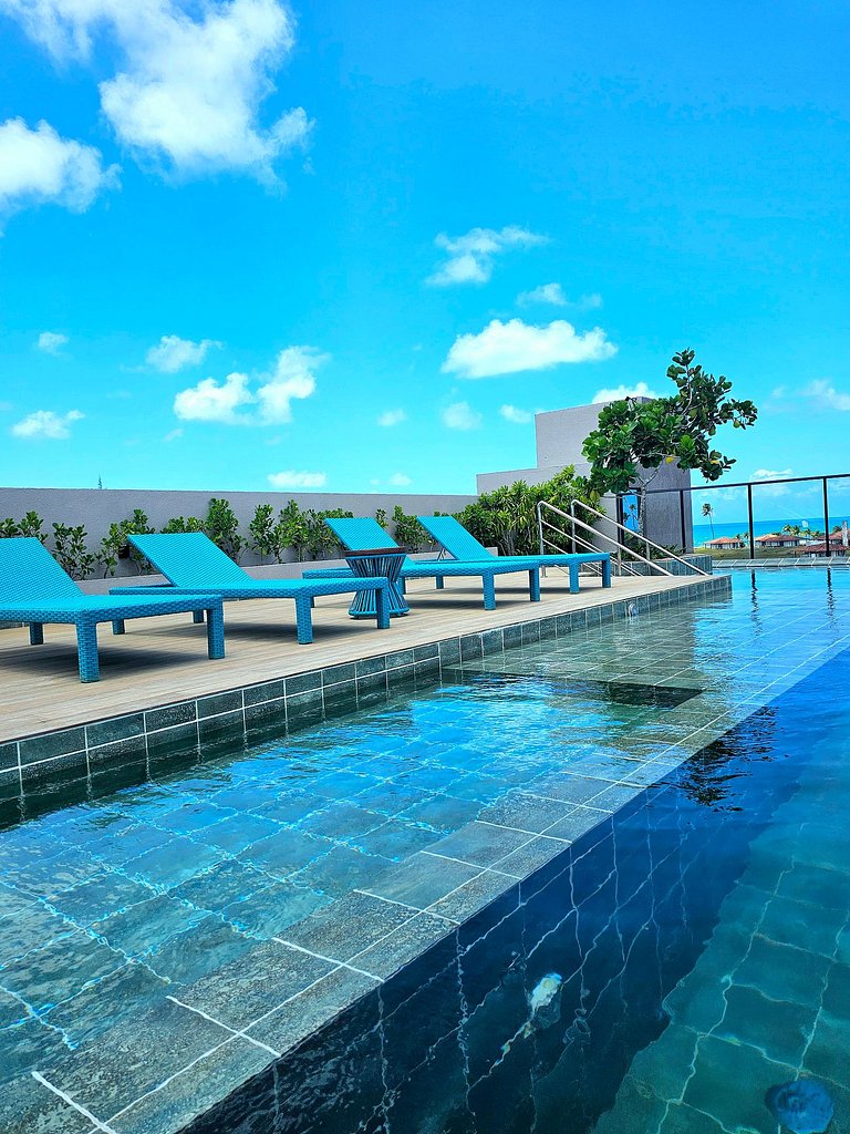 Luxo com Piscina privativa no Cupe #106