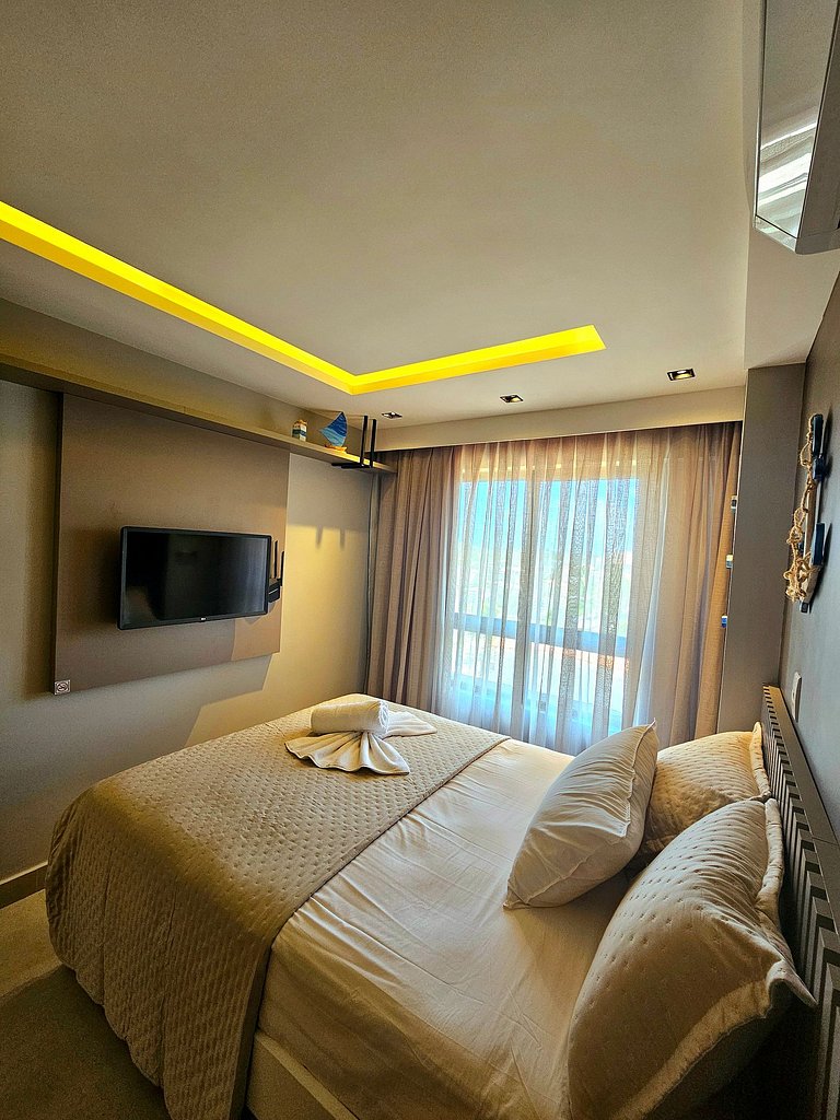 Luxuoso e Aconchegante no Cupe Exclusive #406