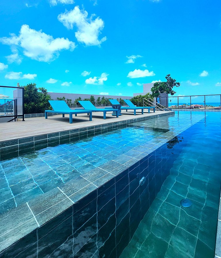Luxo com Piscina privativa no Cupe #106