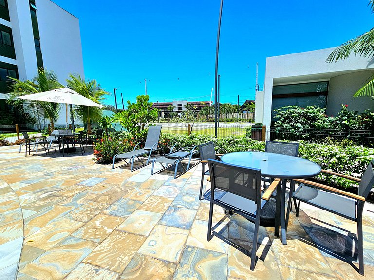 Incrível Térreo c/ vista Piscina no Mana Muro Alto