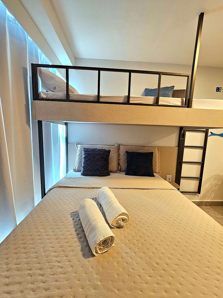 Moderno e Luxuoso no Nixxus Centro de Porto #320
