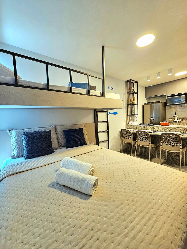 Moderno e Luxuoso no Nixxus Centro de Porto #320