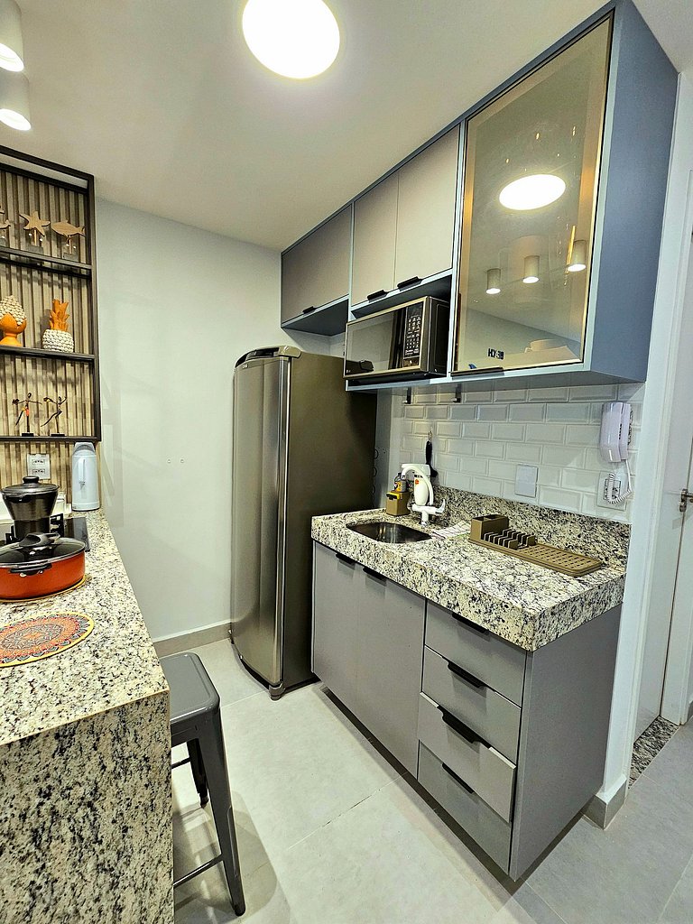 Moderno e Luxuoso no Nixxus Centro de Porto #320