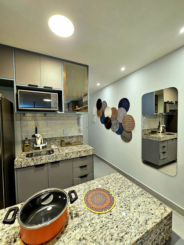 Moderno e Luxuoso no Nixxus Centro de Porto #320