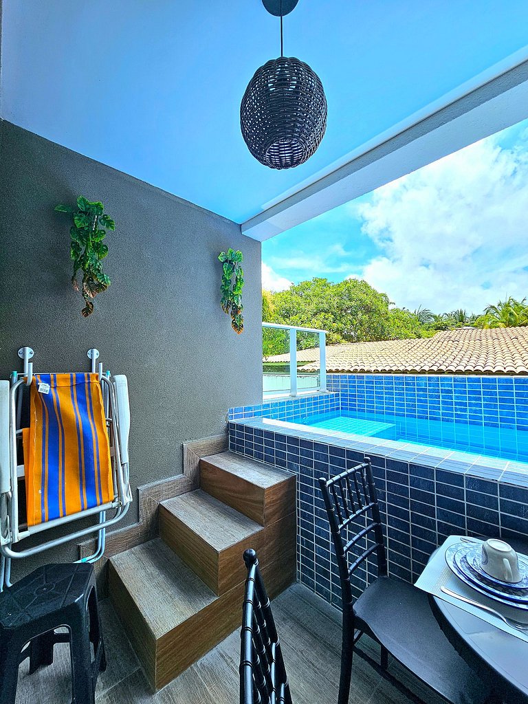 Beach House DEM no Nixxus com Piscina Privativa