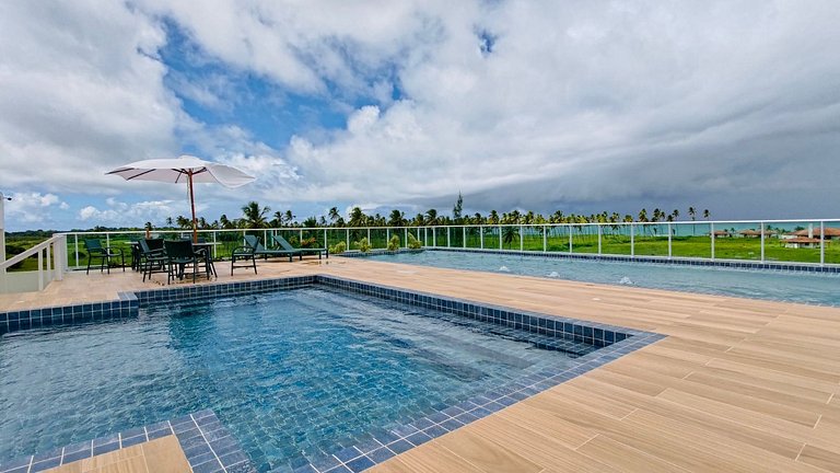 Luxo e bem-estar c/ Piscina Privativa no Cupe #10