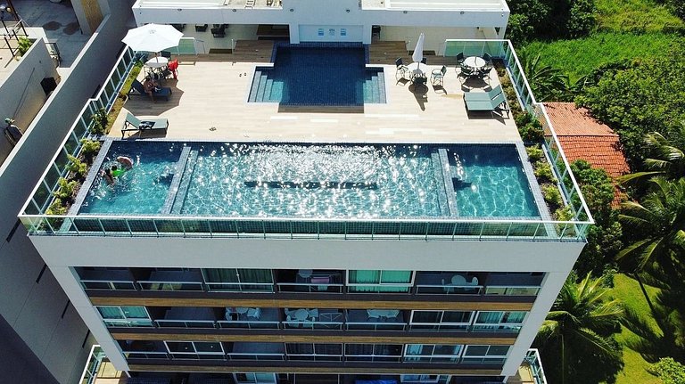Luxo e bem-estar c/ Piscina Privativa no Cupe #10