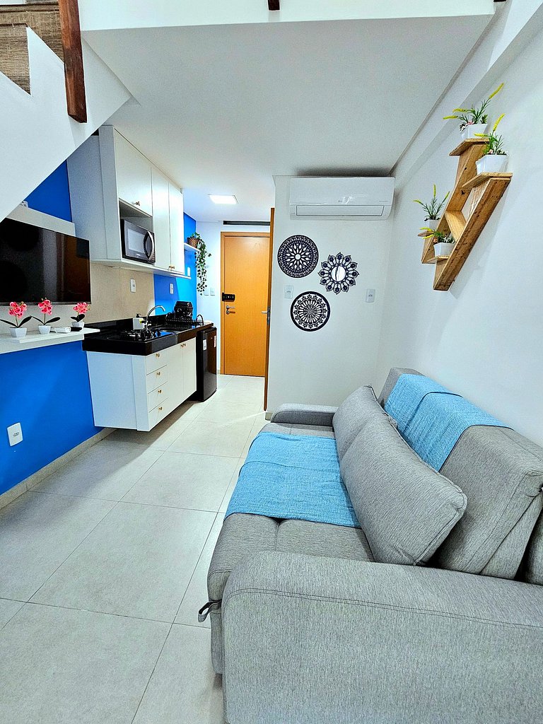Lindo loft com uma Bela Vista no Centro de Porto