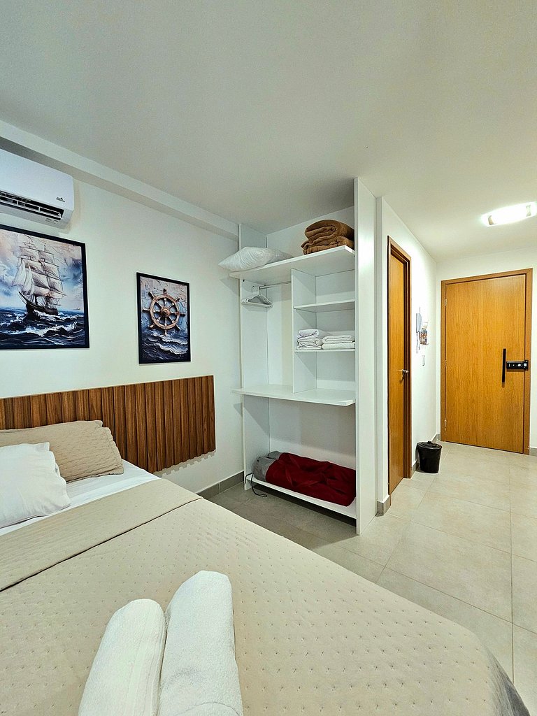Luxuoso e Equipado Studio no Cupe próximo a Porto.