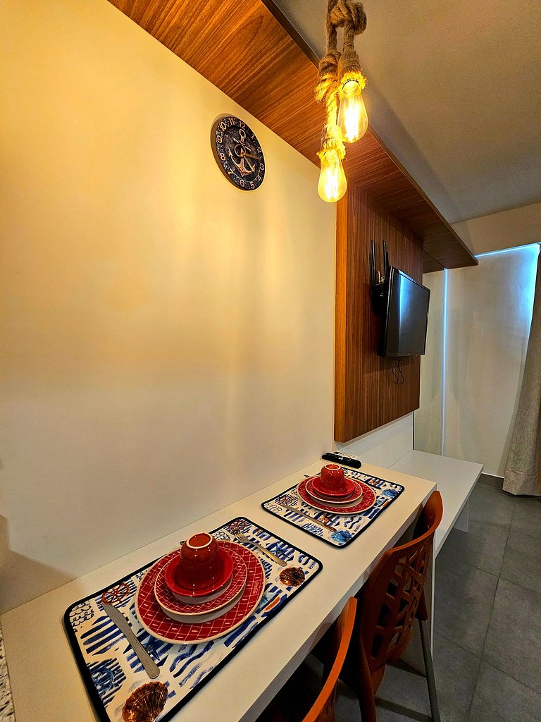 Luxuoso e Equipado Studio no Cupe próximo a Porto.