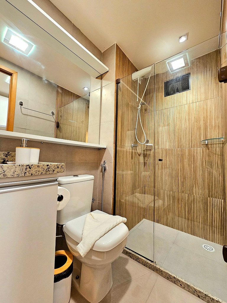 Luxuoso e Equipado Studio no Cupe próximo a Porto.