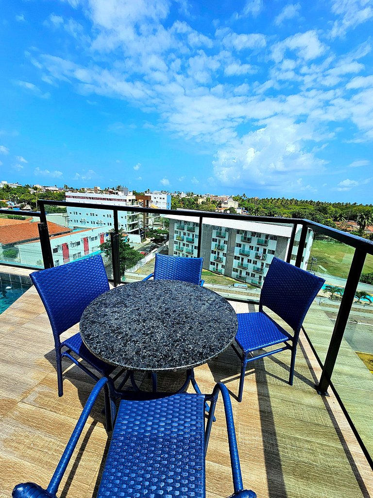 Sofisticado studio no Centro de Porto de Galinhas