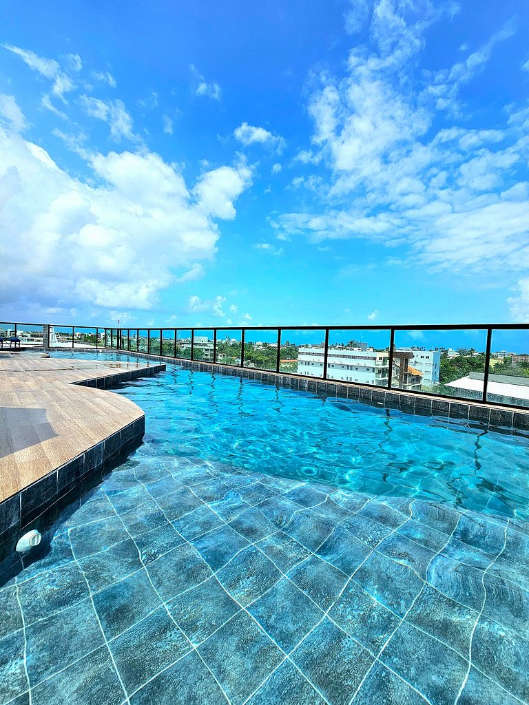 Sofisticado studio no Centro de Porto de Galinhas