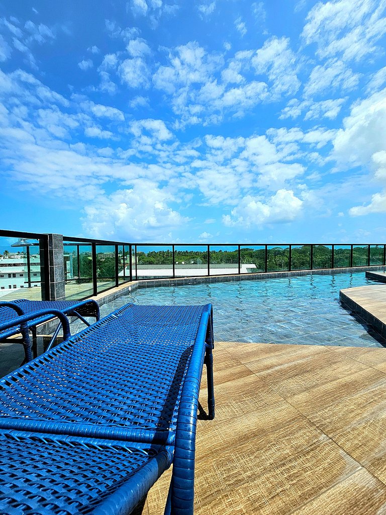 Sofisticado studio no Centro de Porto de Galinhas