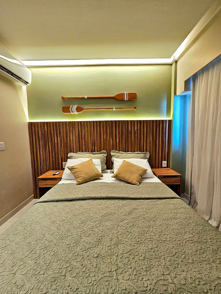 Luxuoso e equipado no Mana Beach em Muro Alto #320