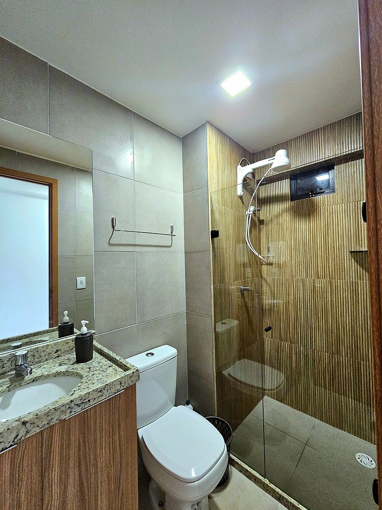 Estilo e Luxo com piscina privativa no Cupe #102