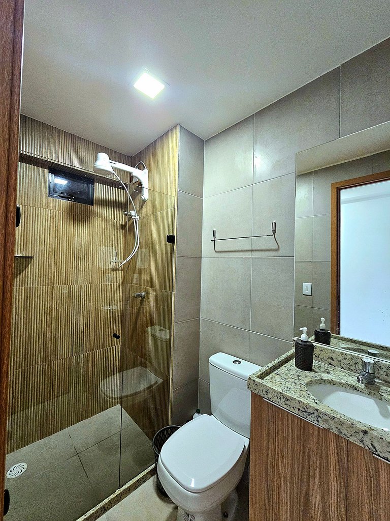 Estilo e Luxo com piscina privativa no Cupe #103