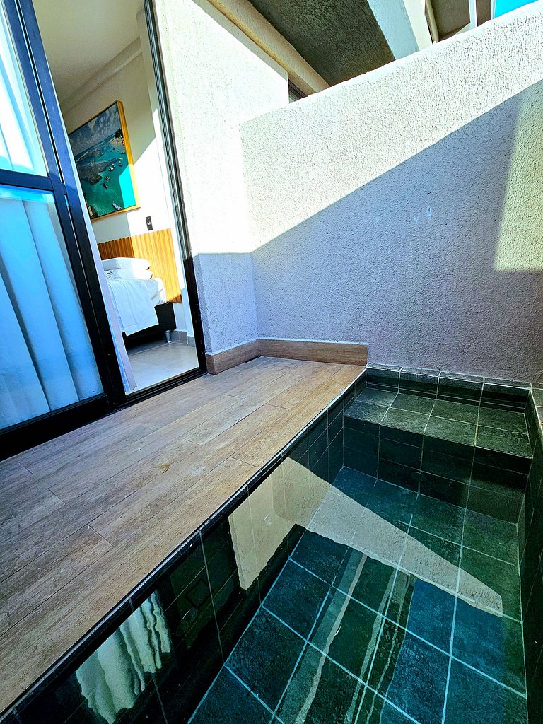 Luxo e Estilo com piscina privativa no Cupe