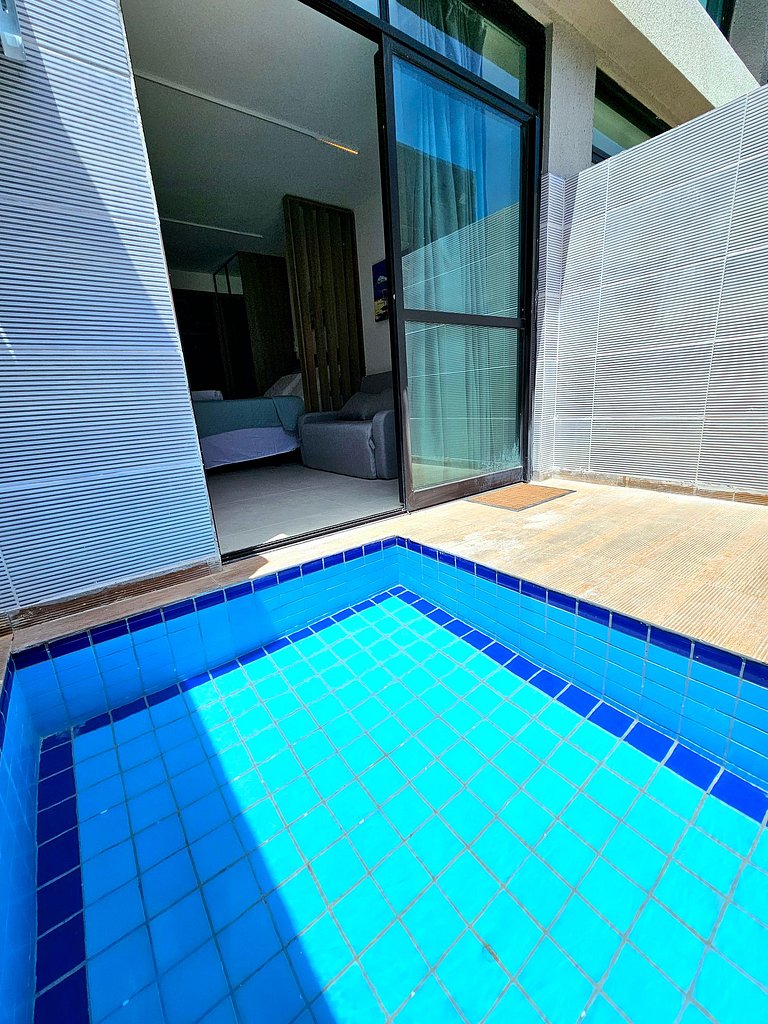 Incrível e equipado com Piscina privativa no Cupe.