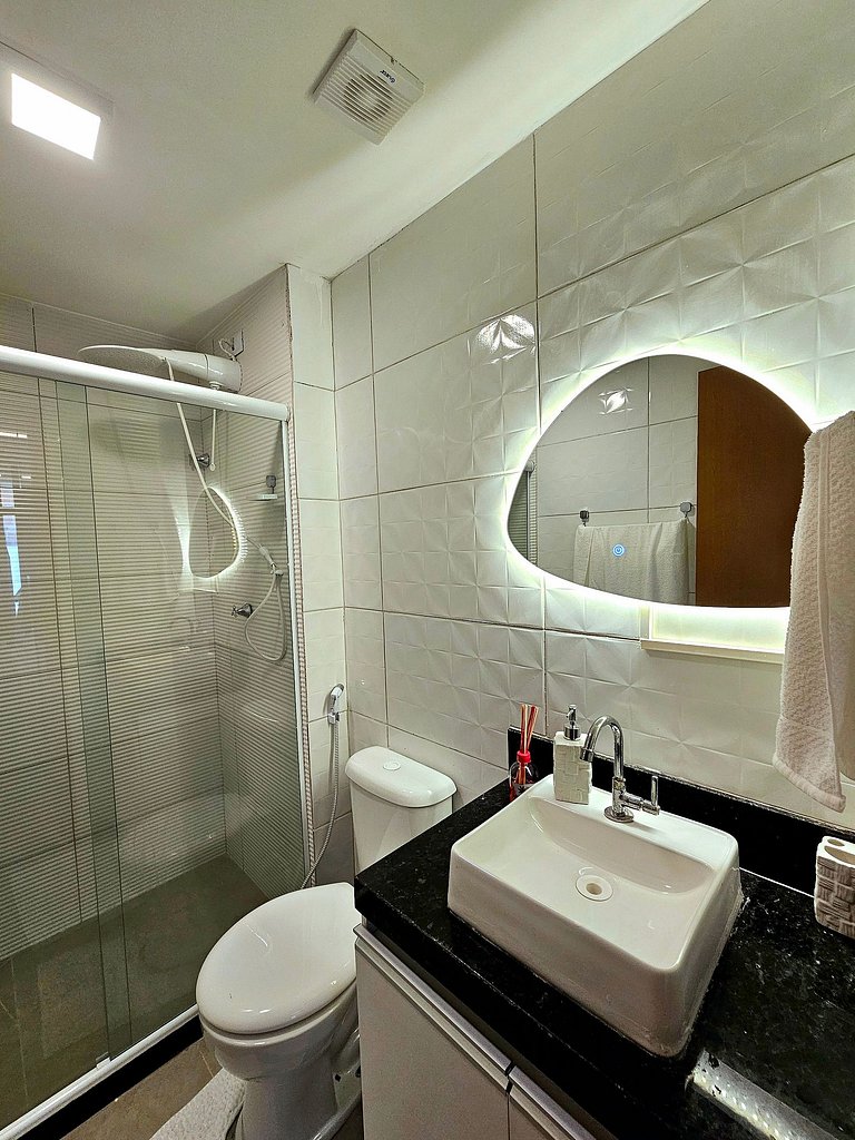 Incrível e equipado com Piscina privativa no Cupe.
