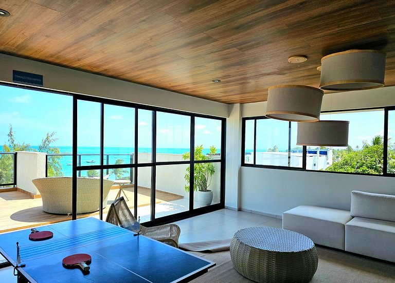 Luxo, Moderno com a melhor vista mar de Tamandaré!