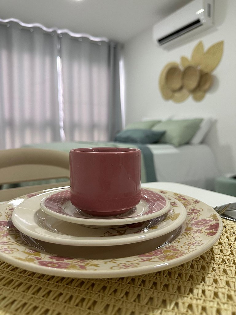 Confortável Studio ao lado da nova Orla Tamandaré