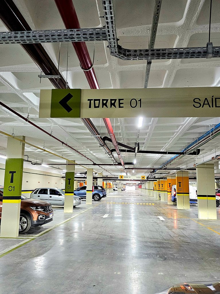 Luxuoso e equipado no Cais Eco Beira-mar Muro Alto