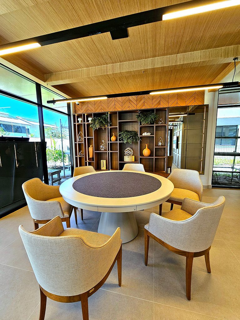 Luxuoso e equipado no Cais Eco Beira-mar Muro Alto