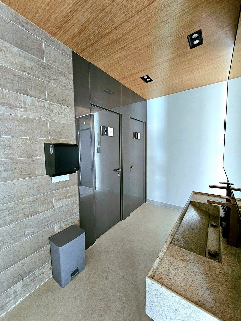 Luxuoso e equipado no Cais Eco Beira-mar Muro Alto