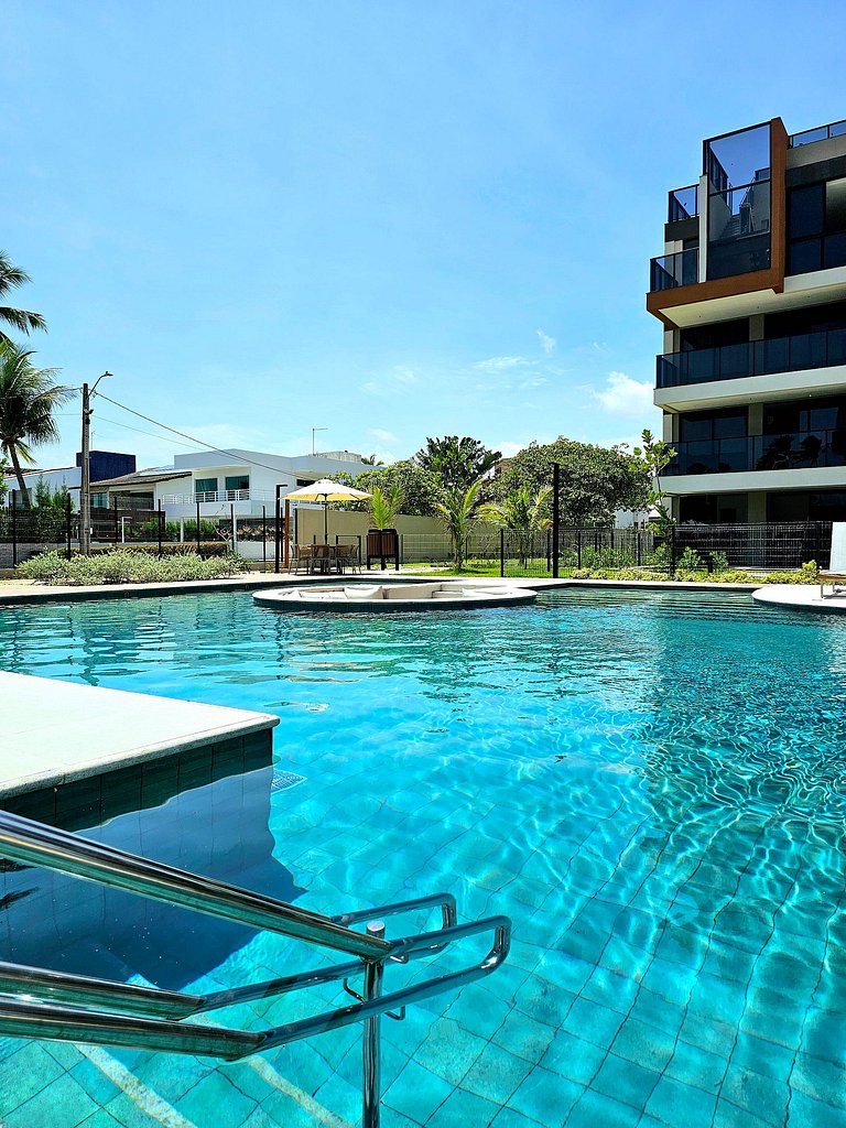 Rooftop com piscina privativa, Muro Alto, Cais Eco