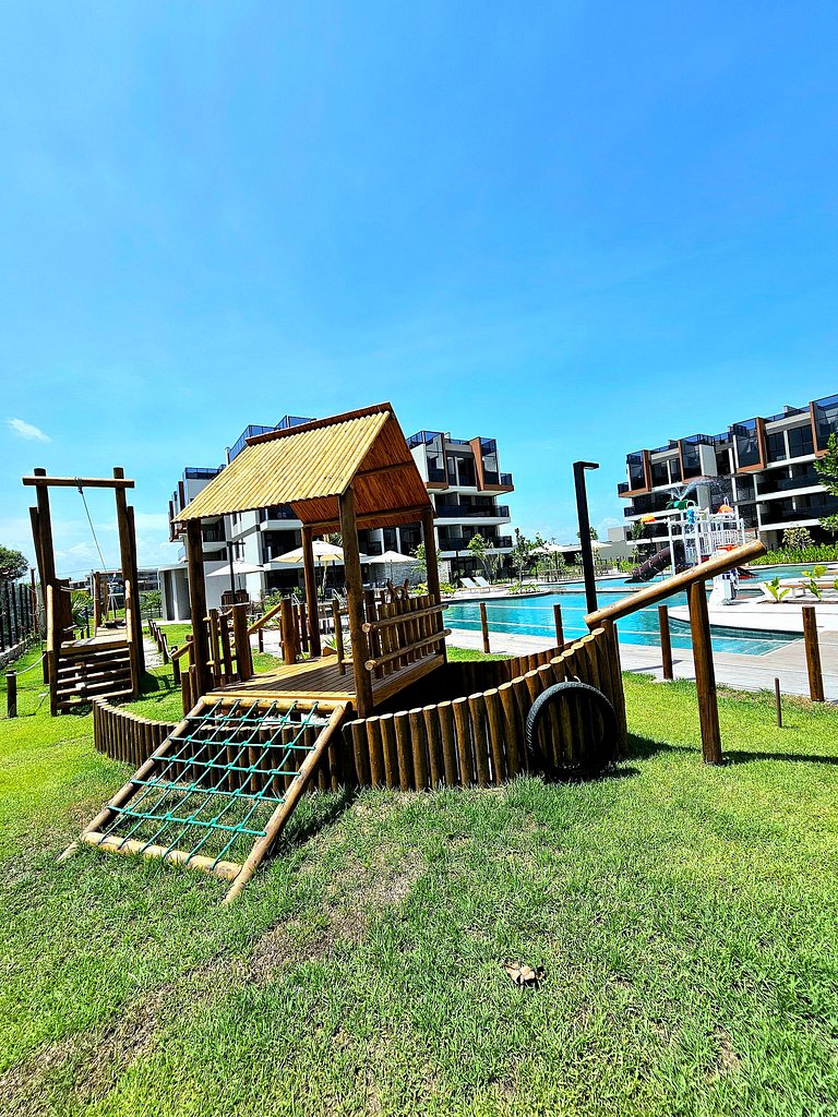 Rooftop Luxo com piscina em Muro Alto no Cais Eco