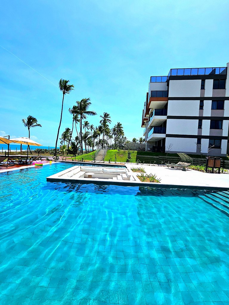 Rooftop Luxo com piscina em Muro Alto no Cais Eco