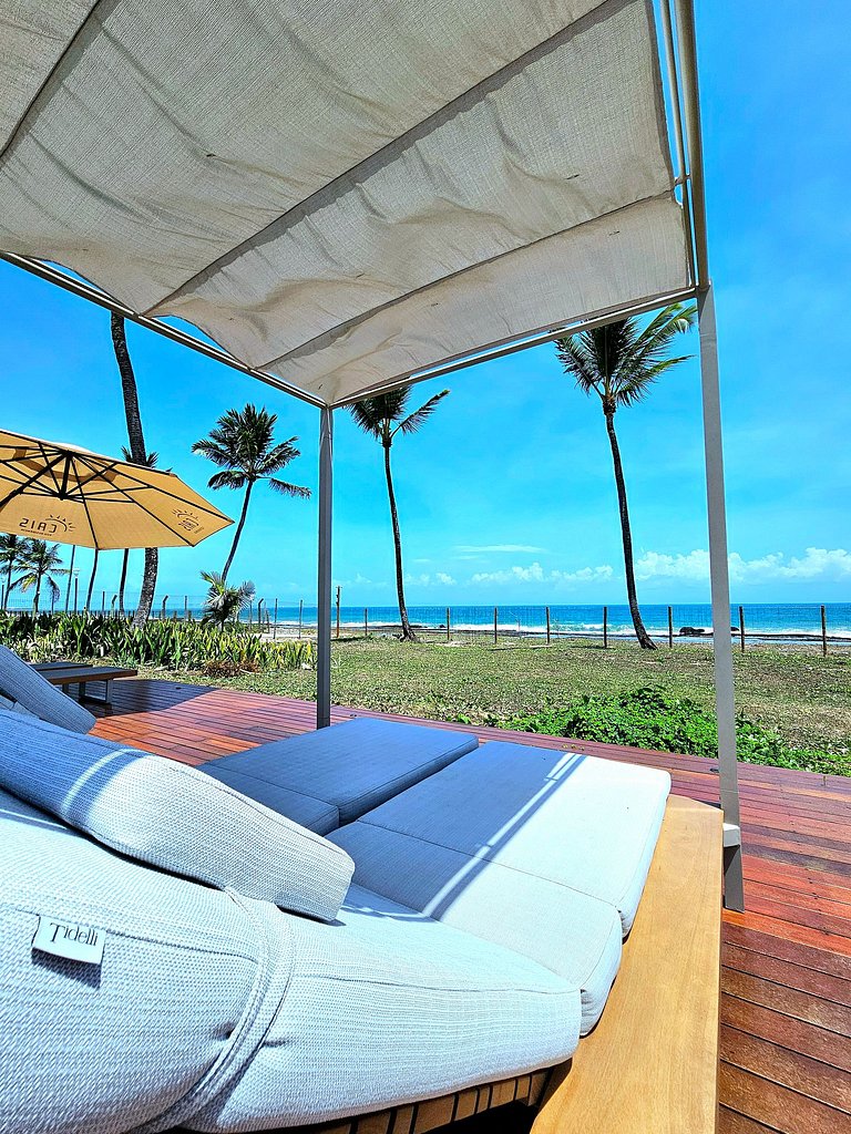 Luxuoso e equipado no Cais Eco Beira-mar Muro Alto