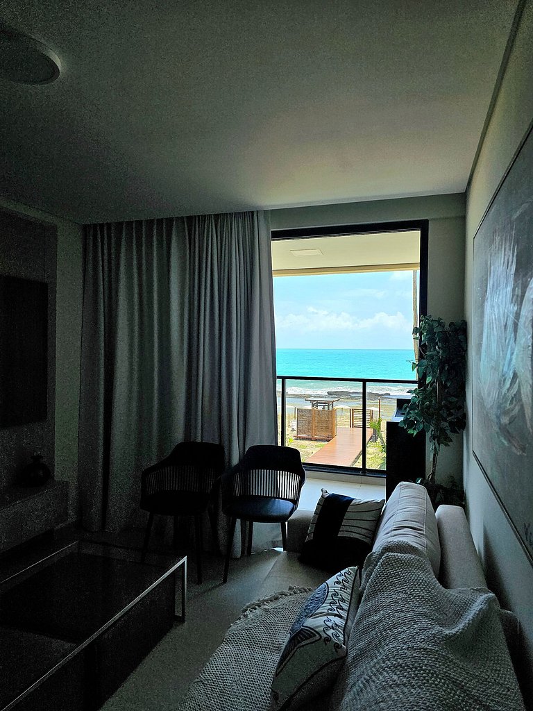 Luxo e incrível Vista Mar de Muro Alto no Cais Eco