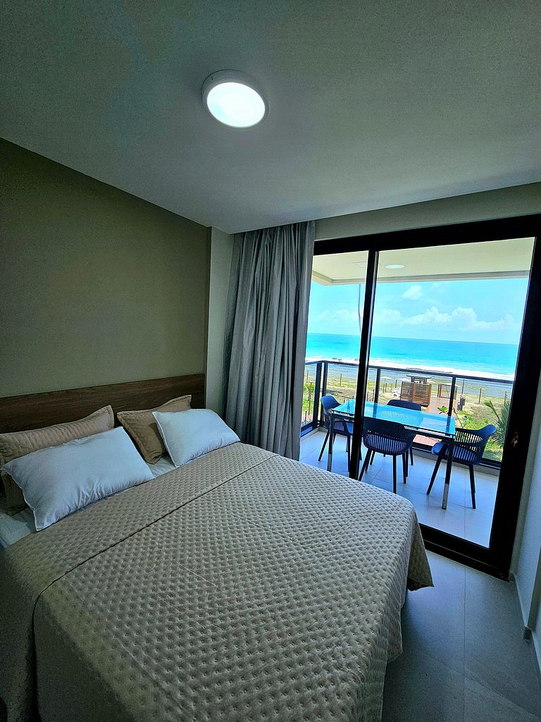Luxo e incrível Vista Mar de Muro Alto no Cais Eco