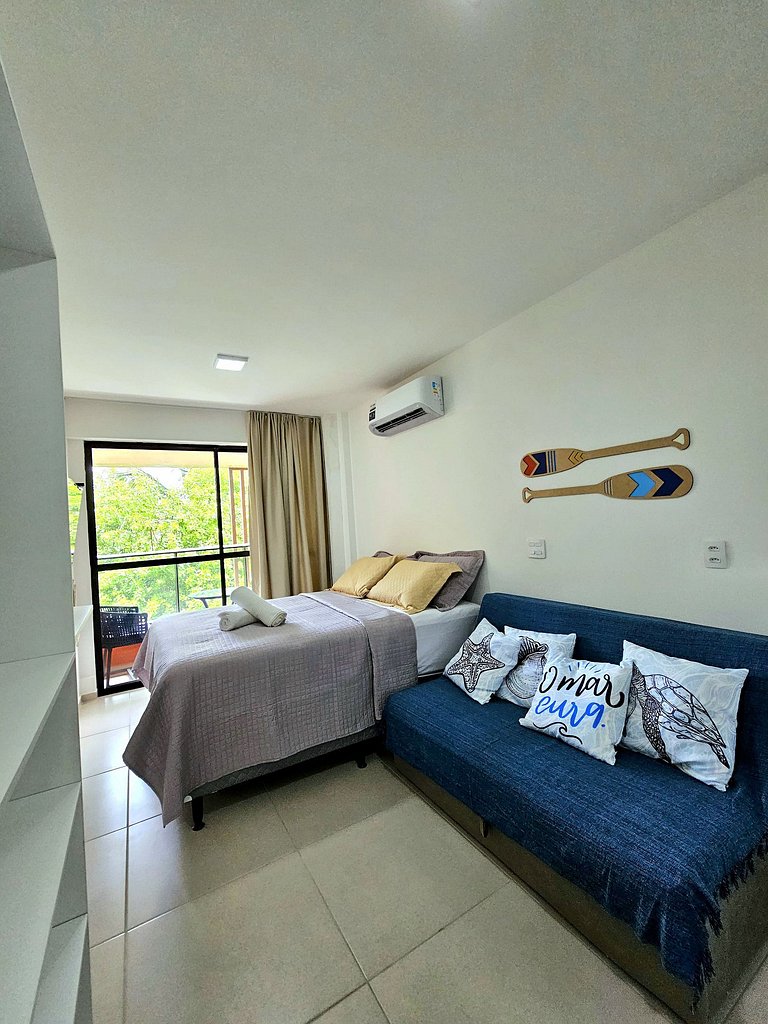 Aconchegante Studio na área nobre de Tamandaré