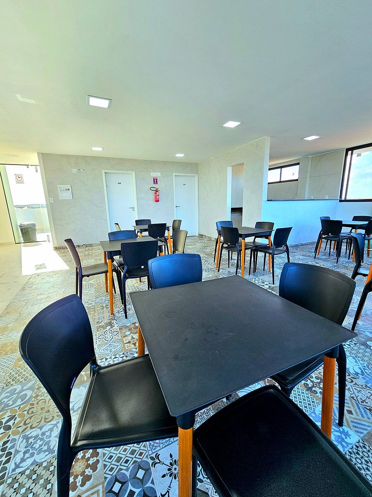 Moderno e equipado no Centro de Porto de Galinhas.