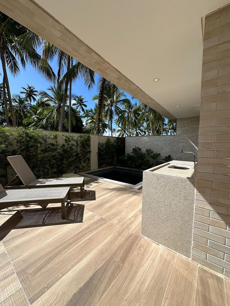 Luxo e Exclusividade no Amura Carneiros c/ Piscina