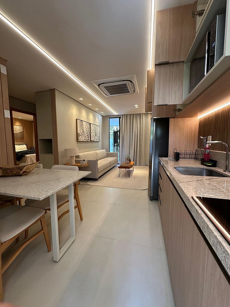 Luxo e Exclusividade no Amura Carneiros c/ Piscina